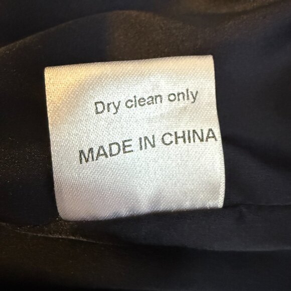 Karina Grimaldi Renatta Speckled Mini Dress Women's Small Blue Formal Wedding - Picture 16 of 16